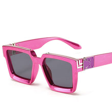 Load image into Gallery viewer, Classic Square Sunglasses Men Women  Brand Designer Vintage Travel Driving Big Frame ins Sun Glasses Shades UV400