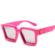 Load image into Gallery viewer, Classic Square Sunglasses Men Women  Brand Designer Vintage Travel Driving Big Frame ins Sun Glasses Shades UV400