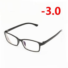 Load image into Gallery viewer, Classic Full Frame TR90 Finished Myopia Glasses Student Short Sight Eyewear -1.0 -1.5 -2.0 -2.5 -3.0 -3.5 -4.0