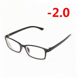 Classic Full Frame TR90 Finished Myopia Glasses Student Short Sight Eyewear -1.0 -1.5 -2.0 -2.5 -3.0 -3.5 -4.0
