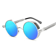 Load image into Gallery viewer, Classic Gothic Steampunk Sunglasses Men Women Brand Designer Round Punk Sun Glasses Metal Frame Retro Outdoor Oculos De Sol