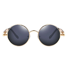Load image into Gallery viewer, Classic Gothic Steampunk Sunglasses Sun Glasses Men Women Brand Designer Vintage Round Glasses Driving Goggle UV400