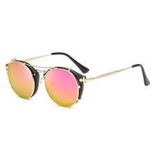 Load image into Gallery viewer, Classic Gothic Steampunk Sunglasses Sun Glasses Men Women Brand Designer Vintage Round Glasses Driving Goggle UV400