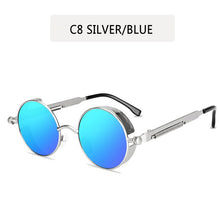 Load image into Gallery viewer, Classic Gothic Steampunk Sunglasses Sun Glasses Men Women Brand Designer Vintage Round Glasses Driving Goggle UV400