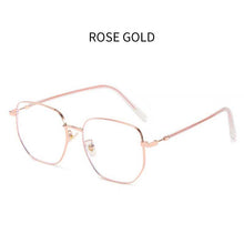Load image into Gallery viewer, Classic Irregular Metal Frames Anti-Blue Light Optical Glasses Round Frame Goggle Eyeware Zonnebril Dames