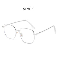 Load image into Gallery viewer, Classic Irregular Metal Frames Anti-Blue Light Optical Glasses Round Frame Goggle Eyeware Zonnebril Dames