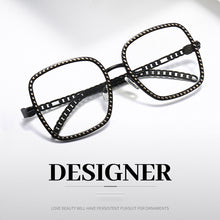Load image into Gallery viewer, Classic  Brand Design Women Vintage Square Sunglasses Myopia Prescription Metal Eyeglasses Frames Optical Eyewear