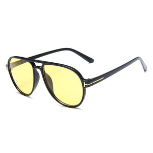 Classic Men Pilot Sunglasses Retro Male Black Sunglasses Vintage Sun Glasses UV400 Masculino Eyewear Oculos De Sol