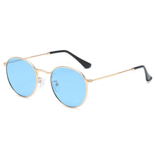 Load image into Gallery viewer, Classic Men Round Polarized Sunglasses Women Vintage Eyewear Metal Frame Goggles Korean Style Oculos De Sol Gafas UV400
