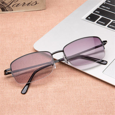 Classic Men Women Reading Sunglasses With Diopters +1.0 1.5 2.0 2.5 3.0 Square Metal Frame Sun Glasses Presbyopia Eyewear очки