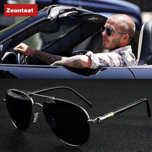 Classic Men's Polarized Sunglasses Driving Sun Glasses for Men Women Brand Designer Male Vintage Black Aviaton Sunglasses UV400