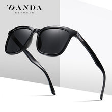 Carica l&#39;immagine nel visualizzatore di Gallery, Occhiali da sole polarizzati da uomo classici Occhiali da sole retrò Outdoor UV400 Occhiali da strada Occhiali da sole Gafas De Sol Mujer Occhiali da sole quadrati