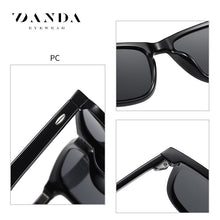 Carica l&#39;immagine nel visualizzatore di Gallery, Occhiali da sole polarizzati da uomo classici Occhiali da sole retrò Outdoor UV400 Occhiali da strada Occhiali da sole Gafas De Sol Mujer Occhiali da sole quadrati