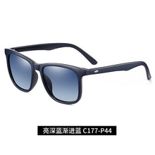 Carica l&#39;immagine nel visualizzatore di Gallery, Occhiali da sole polarizzati da uomo classici Occhiali da sole retrò Outdoor UV400 Occhiali da strada Occhiali da sole Gafas De Sol Mujer Occhiali da sole quadrati