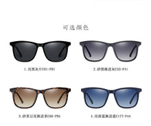Carica l&#39;immagine nel visualizzatore di Gallery, Occhiali da sole polarizzati da uomo classici Occhiali da sole retrò Outdoor UV400 Occhiali da strada Occhiali da sole Gafas De Sol Mujer Occhiali da sole quadrati