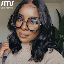 Load image into Gallery viewer, Classic Metal Frame Glasses Women Retro Anti Blue Light Glasses Frame Men Oversized Square Eyeglasses Vintage Monturas De Lentes