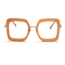 Load image into Gallery viewer, Classic Metal Frame Glasses Women Retro Anti Blue Light Glasses Frame Men Oversized Square Eyeglasses Vintage Monturas De Lentes