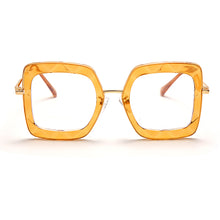 Load image into Gallery viewer, Classic Metal Frame Glasses Women Retro Anti Blue Light Glasses Frame Men Oversized Square Eyeglasses Vintage Monturas De Lentes