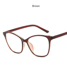 Load image into Gallery viewer, Classic  Cat Eye Design Anti-blue Light Eyeglasses Women Optics Myopia Eye Glasses Classic Vintage Plastic Glasses Computer