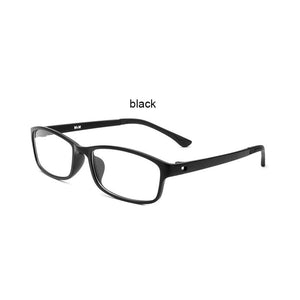 Classic Optical Eyeglass Frame Men Women Myopia Spectacle Eyeglass Frame Tungsten Carbon Steel Rectangular Frame Glasses