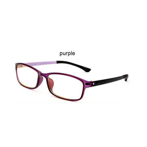 Classic Optical Eyeglass Frame Men Women Myopia Spectacle Eyeglass Frame Tungsten Carbon Steel Rectangular Frame Glasses