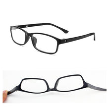 Carica l&#39;immagine nel visualizzatore di Gallery, Classic Optical Eyeglass Frame Men Women Myopia Spectacle Eyeglass Frame Tungsten Carbon Steel Rectangular Frame Glasses