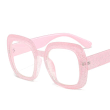 Load image into Gallery viewer, Classic Optical Frame Non Anti-blue Square Eyeglasses Women Clear Lems Glasses Frames  Retro Clear Myopia Frame Lady