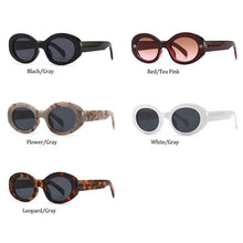 Load image into Gallery viewer, Classic Oval Branded Glasses 2023 Vintage Style  Brand Designer Small Frame Popular Travel Driving Sun Glasses Fashion