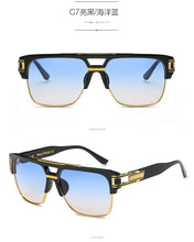 Load image into Gallery viewer, Classic Oversized Gradient Sunglasses Men Women Anti-ultraviolet for Go Fishing Driving Sports Goggles Outdoor Sun Glasses UV400