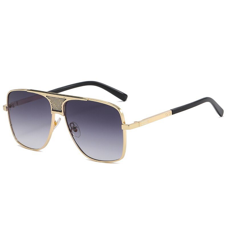 Classic Oversized Men Sunglasses  Brand Women mach one Sun Glasses Square retro Oculos Male UV400 Mirror Eyewear