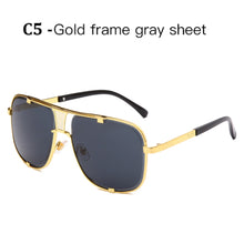 Load image into Gallery viewer, Classic Oversized Men Sunglasses  Brand Women mach one Sun Glasses Square retro Oculos de sol Male UV400 Mirror Eyewear