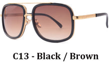 Load image into Gallery viewer, Classic Oversized Men Sunglasses  Brand Women mach one Sun Glasses Square retro Oculos de sol Male UV400 Mirror Eyewear