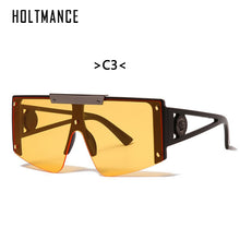 Load image into Gallery viewer, Classic Oversized Pilot Sunglasses Men Band Design Photochromic Eyewear Big Frame Driving Shades Male Sun Glasses UV400