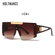 Load image into Gallery viewer, Classic Oversized Pilot Sunglasses Men Band Design Photochromic Eyewear Big Frame Driving Shades Male Sun Glasses UV400