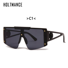 Load image into Gallery viewer, Classic Oversized Pilot Sunglasses Men Band Design Photochromic Eyewear Big Frame Driving Shades Male Sun Glasses UV400