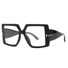 Load image into Gallery viewer, Classic Oversized Square Sunglasses Women 2023 Black Leopard Sun Glasses Female Gradient Vintage Big Shades UV400