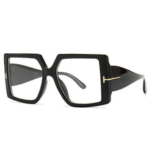 Load image into Gallery viewer, Classic Oversized Square Sunglasses Women Black Leopard Sun Glasses Female Gradient Vintage Big Shades UV400