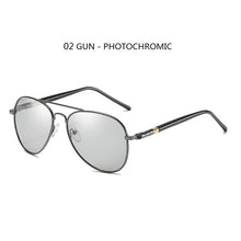 Load image into Gallery viewer, Classic Photochromic Sunglasses For Men Women Polarized Chameleon Sun Glasses Male Driving Pilot Vintage Fashing Camping Goggles