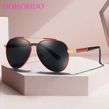 Load image into Gallery viewer, Classic Pilot Polarized Sports Sunglasses Men Brand Design Metal Frame Sun Glasses Male Black Sports Driving Eyewear UV400