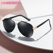 Load image into Gallery viewer, Classic Pilot Polarized Sports Sunglasses Men Brand Design Metal Frame Sun Glasses Male Black Sports Driving Eyewear UV400