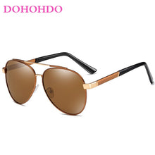Load image into Gallery viewer, Classic Pilot Polarized Sports Sunglasses Men Brand Design Metal Frame Sun Glasses Male Black Sports Driving Eyewear UV400