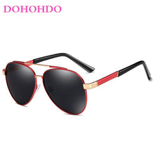 Load image into Gallery viewer, Classic Pilot Polarized Sports Sunglasses Men Brand Design Metal Frame Sun Glasses Male Black Sports Driving Eyewear UV400