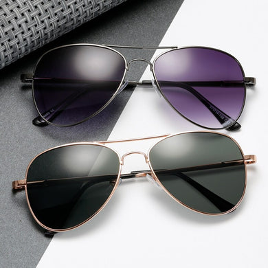 Classic Pilot Polarized Sunglasses Men Metal Sun Glasses Women Black Driving Eyeglasses Goggle UV400 TYJ-68