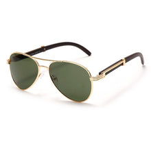 Carica l&#39;immagine nel visualizzatore di Gallery, Classic Pilot Sunglasses Men Women Metal Frames Driving Sun Glasses  Brand Designer Eyeglasses UV400