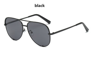 Classic Pilot Sunglasses Women  Brand Designer Glasses Elegant Mirror Aviation Sun Glasses Metal Frame Oculos UV400