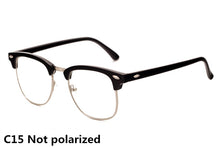 Carica l'immagine nel visualizzatore di Gallery, Classic Polarized Brand Designer Sunglasses Men Women Retro  High Quality Sun Glasses Rivet Female Male  Mirror Sunglass