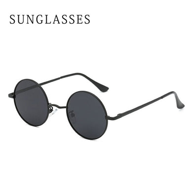 Classic Polarized Man Sunglasses Round Frame Prince Mirror Unisex Goggle Sunglasses UV400 Gafas De Sol