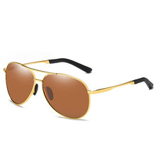 Load image into Gallery viewer, Classic Polarized Sunglasses Brand Design Men Metal Driving Sun Glasses Male UV400 Shades Eyewear Oculos de sol