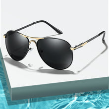 Load image into Gallery viewer, Classic Polarized Sunglasses Brand Design Men Women Metal Driving Sun Glasses UV400 Sunglass Shades Eyewear oculos de sol