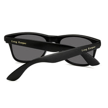 Carica l&#39;immagine nel visualizzatore di Gallery, Classic Polarized Sunglasses Men Brand Design Driving Square Frame Sun Glasses Goggle Clear Gafas De Sol With Logo Long Keeper
